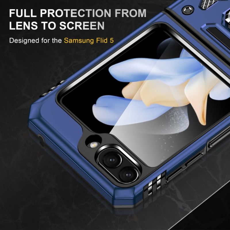 Hülle Für Samsung Galaxy Z Flip 7 Fe Ringhalter Der Armor-serie