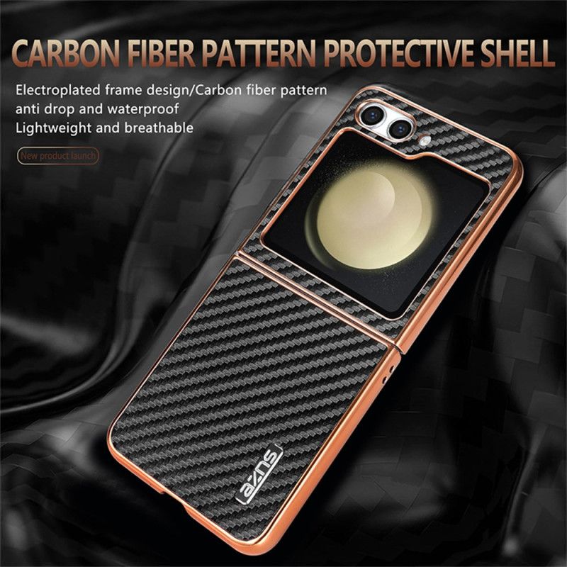 Hülle Samsung Galaxy Z Flip 7 Fe Azns Carbonfaser