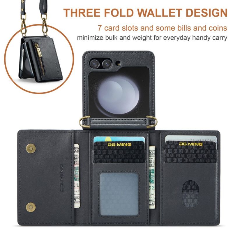 Hülle Samsung Galaxy Z Flip 7 Fe Dg.ming Umhängeriemen