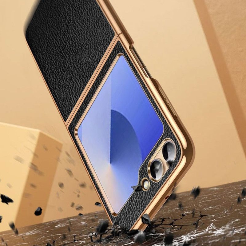 Hülle Samsung Galaxy Z Flip 7 Fe Echtleder