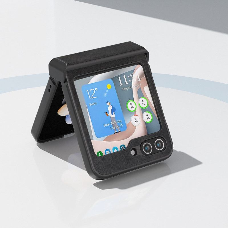 Hülle Samsung Galaxy Z Flip 7 Fe Handyhülle Abeel Vintage-lederdesign