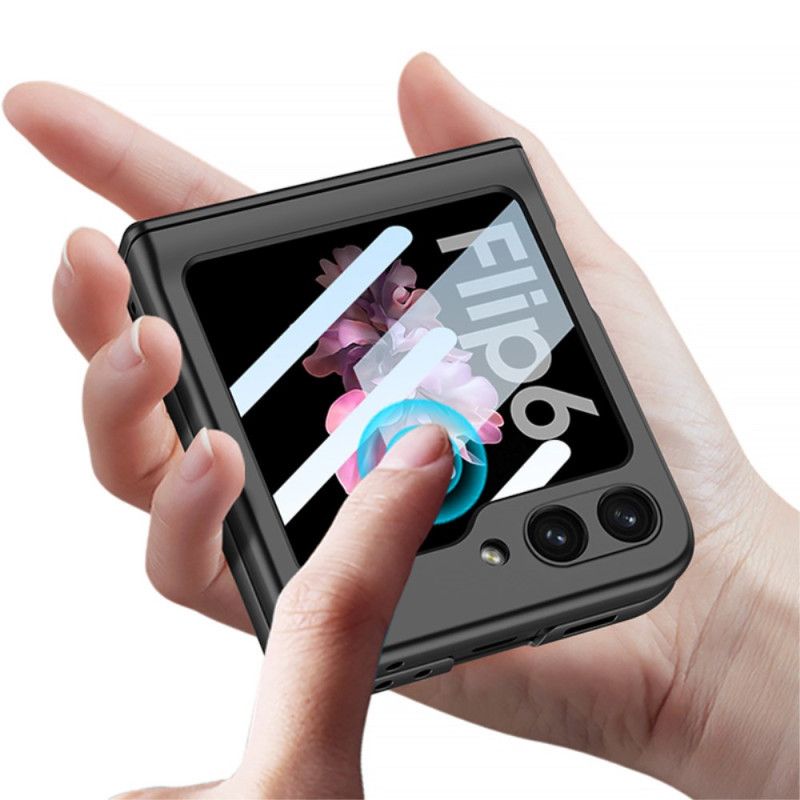 Hülle Samsung Galaxy Z Flip 7 Fe Handyhülle Gkk Magnetscharnier Und Kleine Displayschutzfolie