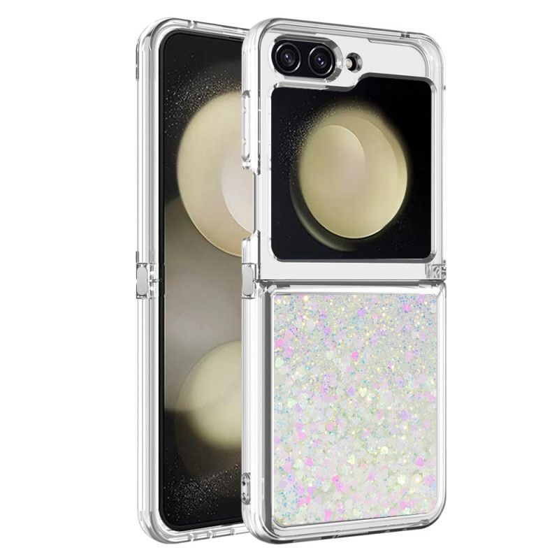 Hülle Samsung Galaxy Z Flip 7 Fe Handyhülle Glitzer