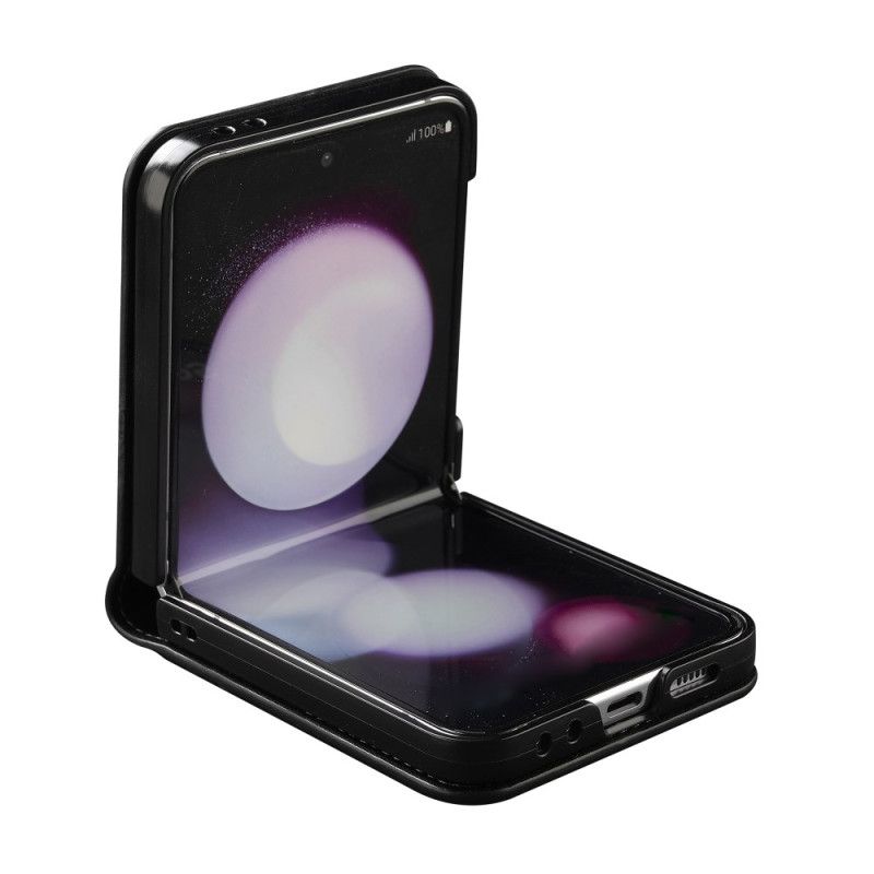 Hülle Samsung Galaxy Z Flip 7 Fe Handyhülle Kartenhalter Und Langer Riemen