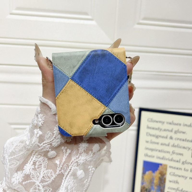 Hülle Samsung Galaxy Z Flip 7 Fe Handyhülle Retro Mit Katzenpfotenverschluss