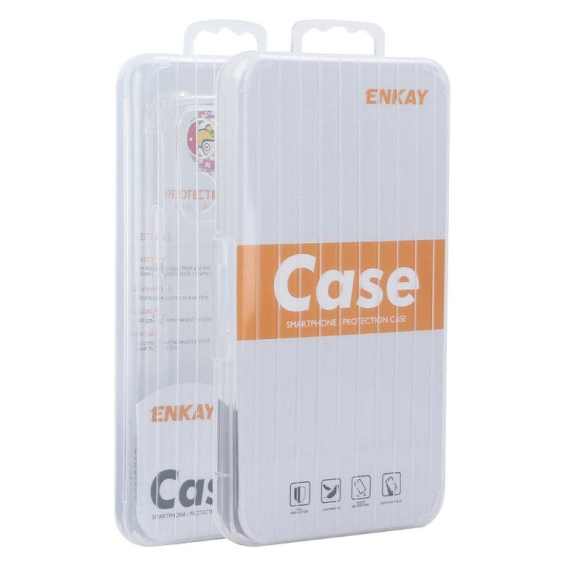 Hülle Samsung Galaxy Z Flip 7 Fe Handyhülle Transparente Verstärkte Ecken Enkay