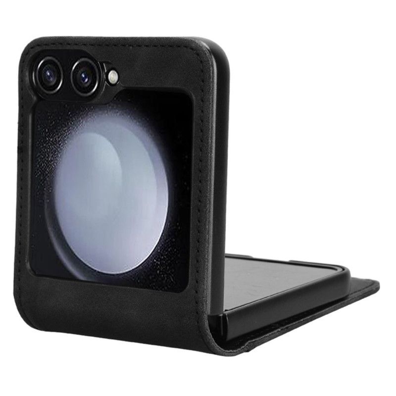 Hülle Samsung Galaxy Z Flip 7 Fe Kartenetui Im Lederdesign