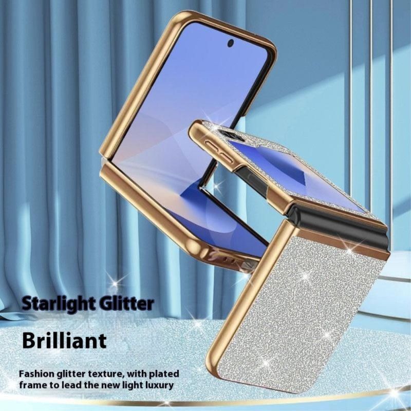 Hülle Samsung Galaxy Z Flip 7 Fe Klassischer Glitzer