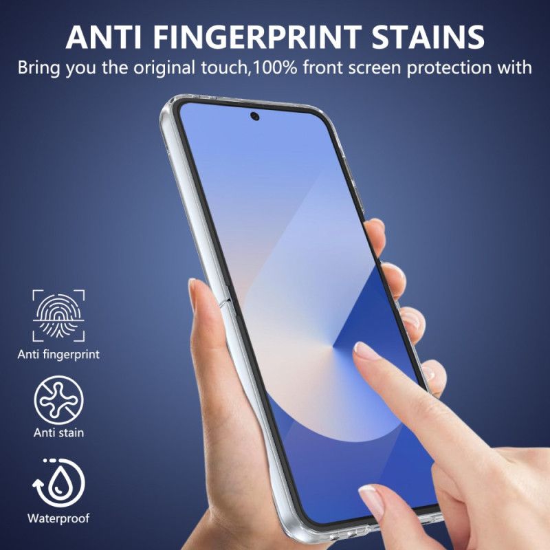 Hülle Samsung Galaxy Z Flip 7 Fe Magsafe-kompatibel Transparent Mit Displayschutzfolie