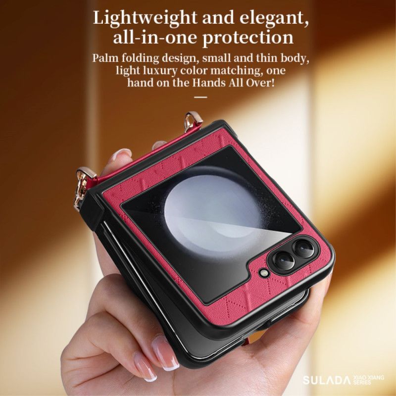 Hülle Samsung Galaxy Z Flip 7 Fe Sulada Schultergurt