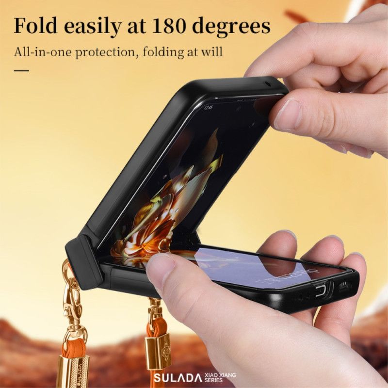 Hülle Samsung Galaxy Z Flip 7 Fe Sulada Schultergurt