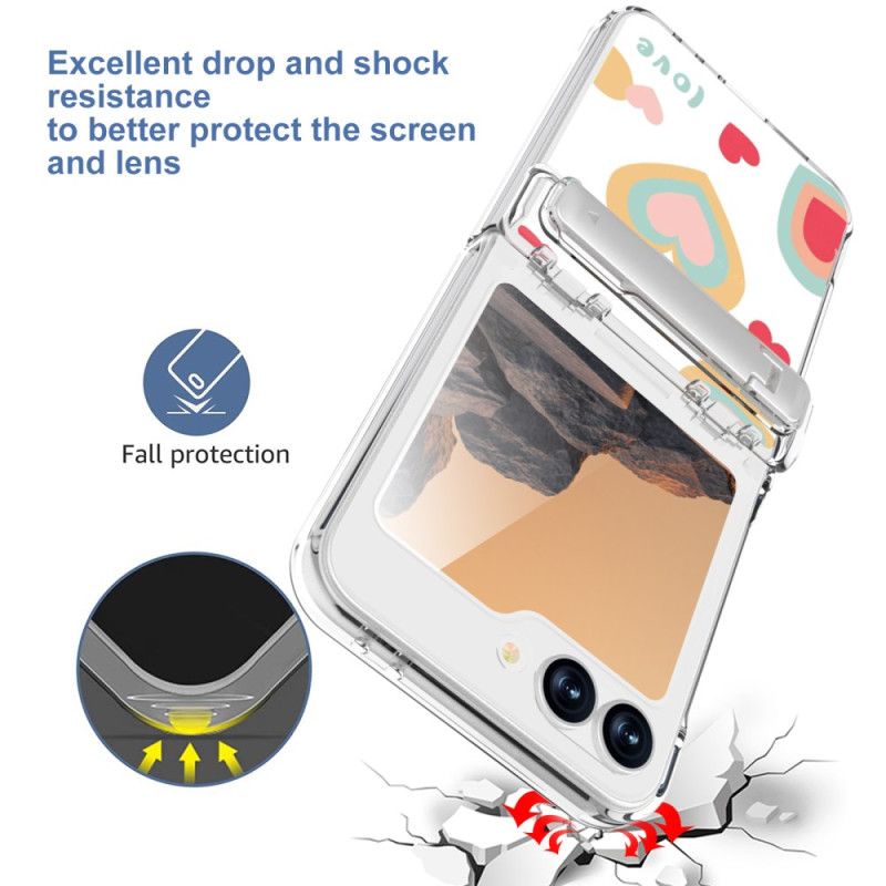 Hülle Samsung Galaxy Z Flip 7 Fe Verschiedene Muster