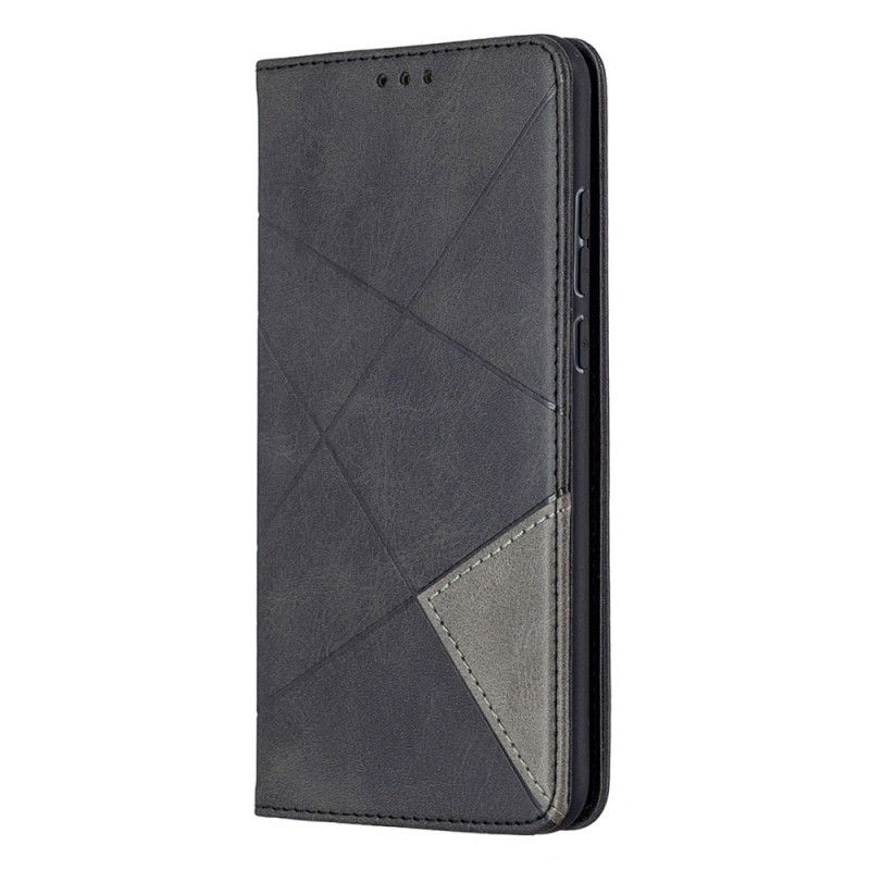 Flip Case Honor 9X Lite Schwarz Künstlerstil