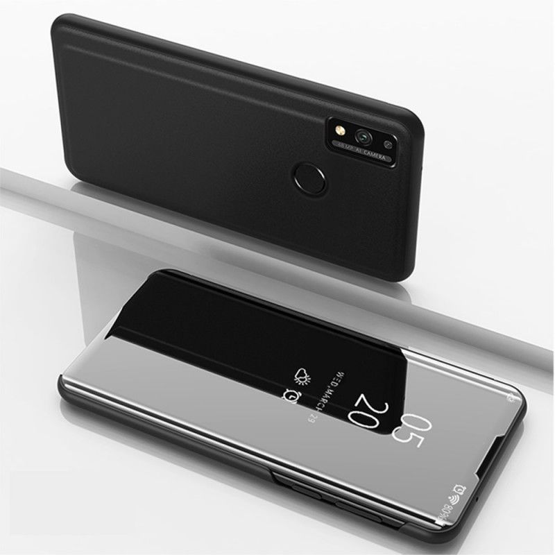 Flip Case Honor 9X Lite Schwarz Spiegel