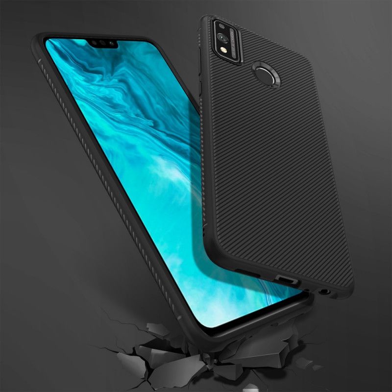 Hülle Honor 9X Lite Dunkelblau Twill Der Jazzserie