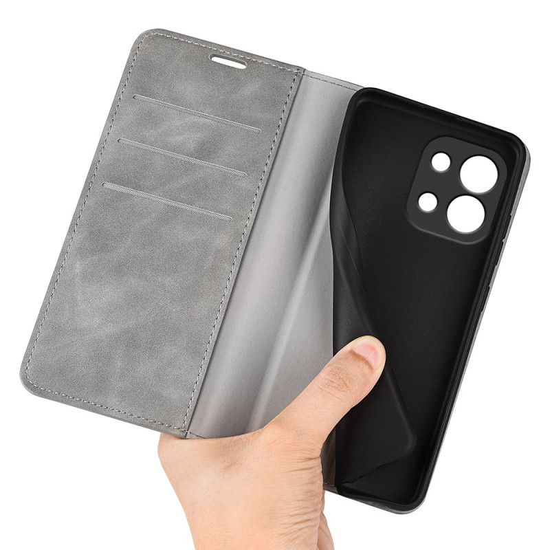 Flip Case Oppo Reno 14f 5g Handyhülle Lederoptik