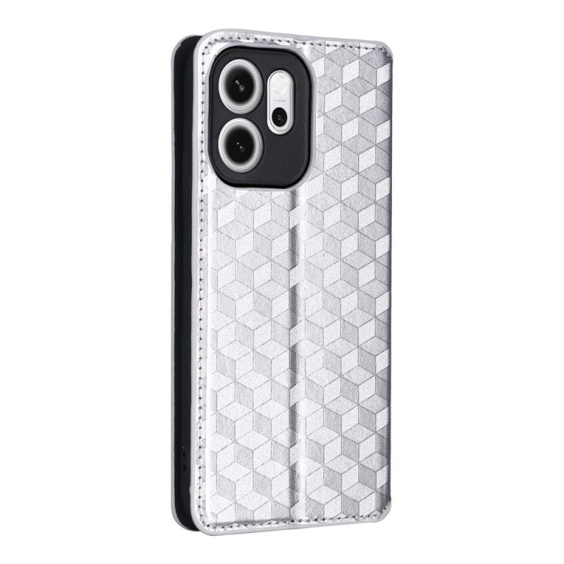 Flip Case Oppo Reno 14f 5g Rautenmuster