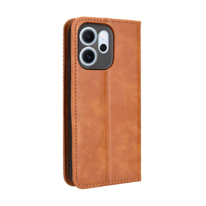 Flip Case Oppo Reno 14f 5g Vintage-bordüre