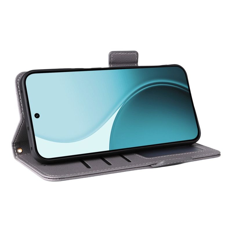 Lederhüllen Für Oppo Reno 14f 5g Tragegurt Aus Kunstleder