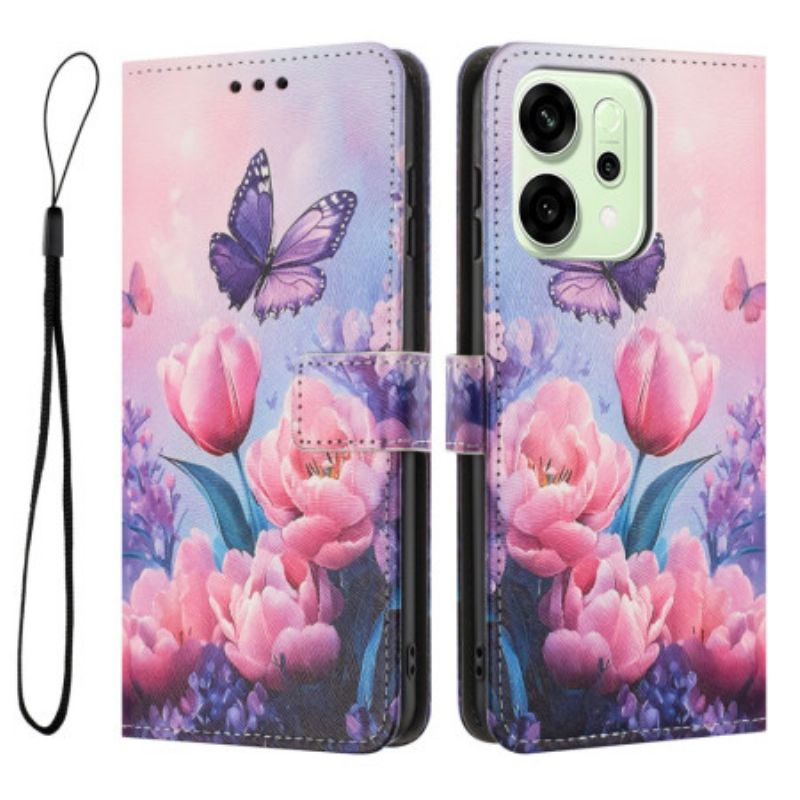 Lederhüllen Oppo Reno 14f 5g Floralie