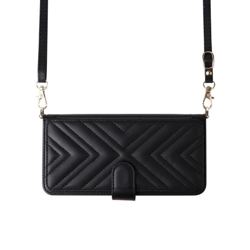 Lederhüllen Oppo Reno 14f 5g Hochwertiges Design Mit Schultergurt Und Trageband