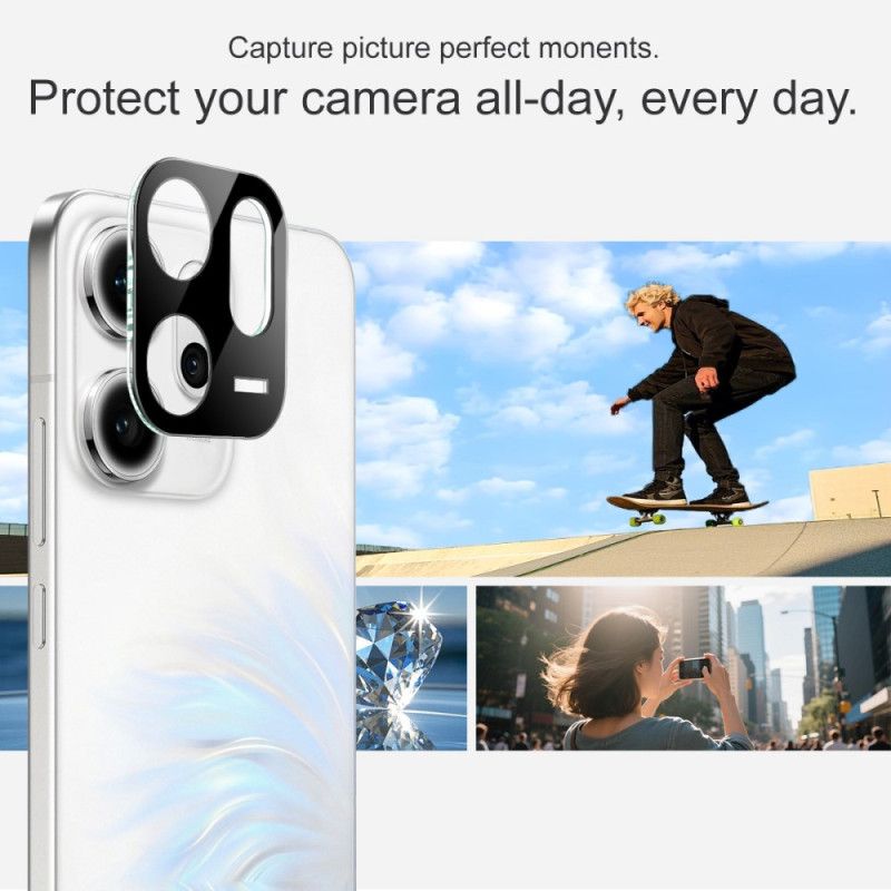 Linsenschutzfolie Aus Gehärtetem Glas Für Oppo Reno 14 F 5g (schwarze Version) Imak