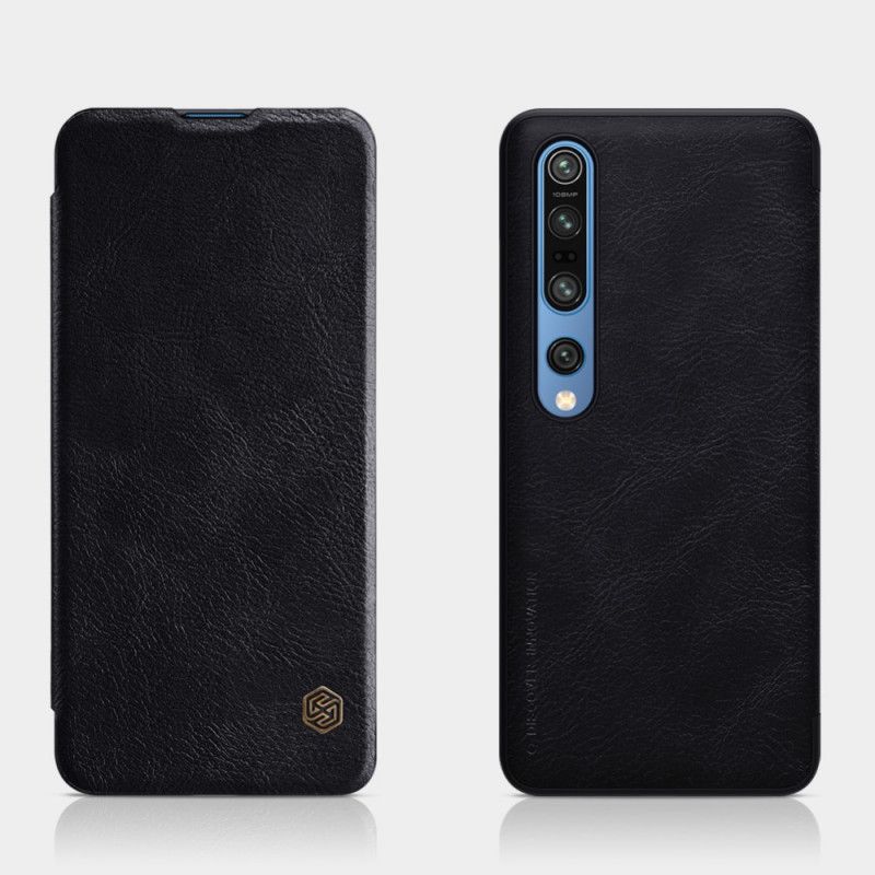 Flip Case Xiaomi Mi 10 / 10 Pro Braun Nillkin-Qin-Serie