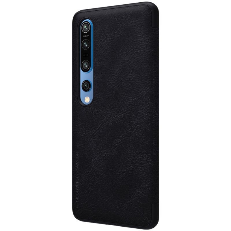 Flip Case Xiaomi Mi 10 / 10 Pro Braun Nillkin-Qin-Serie