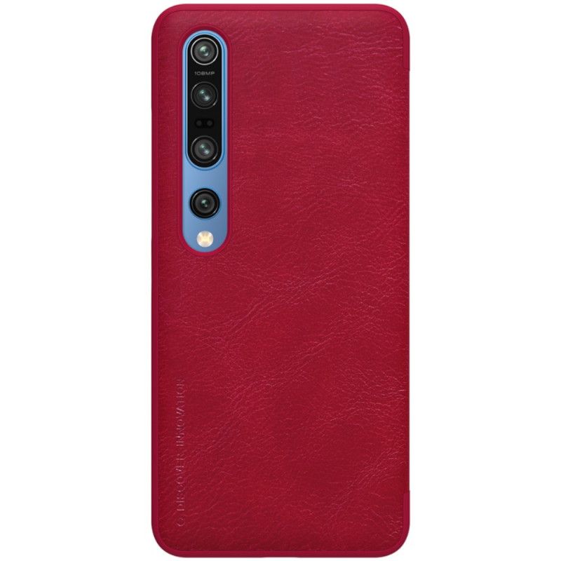 Flip Case Xiaomi Mi 10 / 10 Pro Braun Nillkin-Qin-Serie