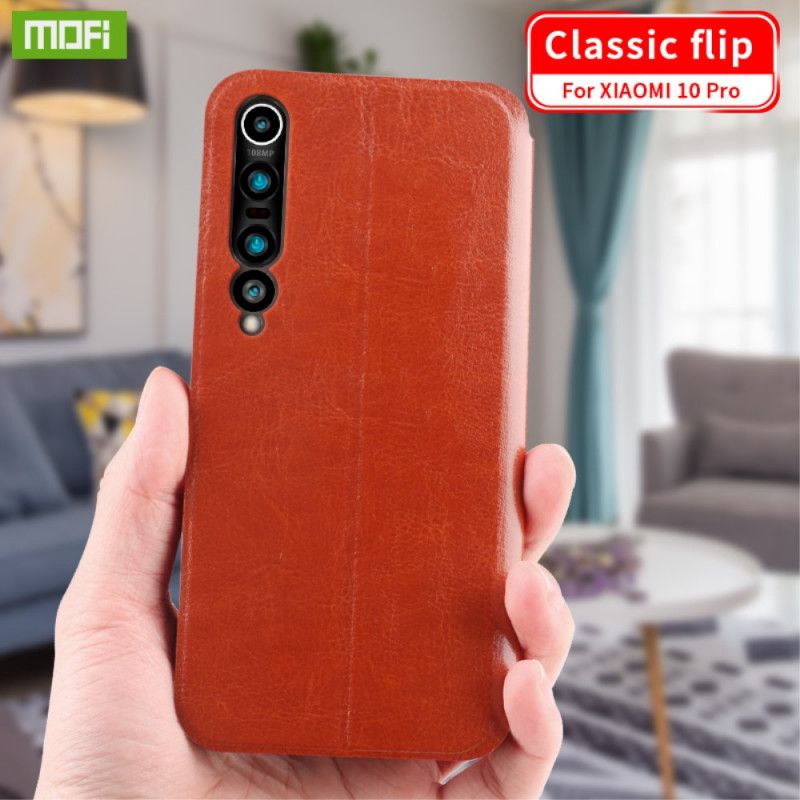 Flip Case Xiaomi Mi 10 / 10 Pro Schwarz Mofi