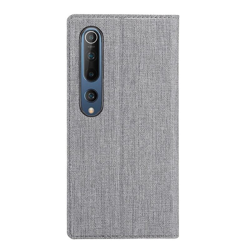 Flip Case Xiaomi Mi 10 / 10 Pro Schwarz Texturiertes Vili Dmx