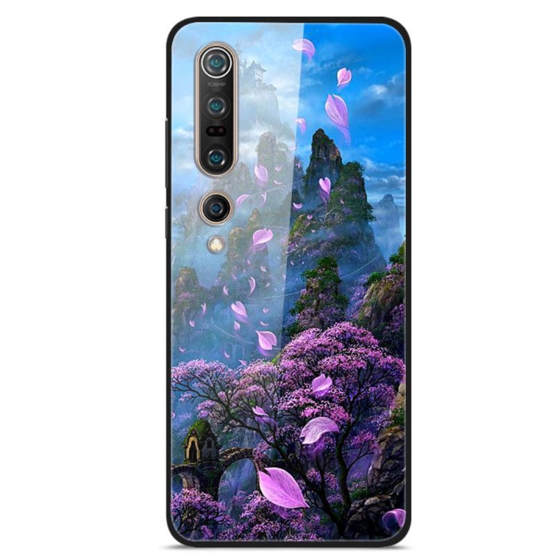 Hülle Xiaomi Mi 10 / 10 Pro Handyhülle Imaginäres Landschaftsgehärtetes Glas