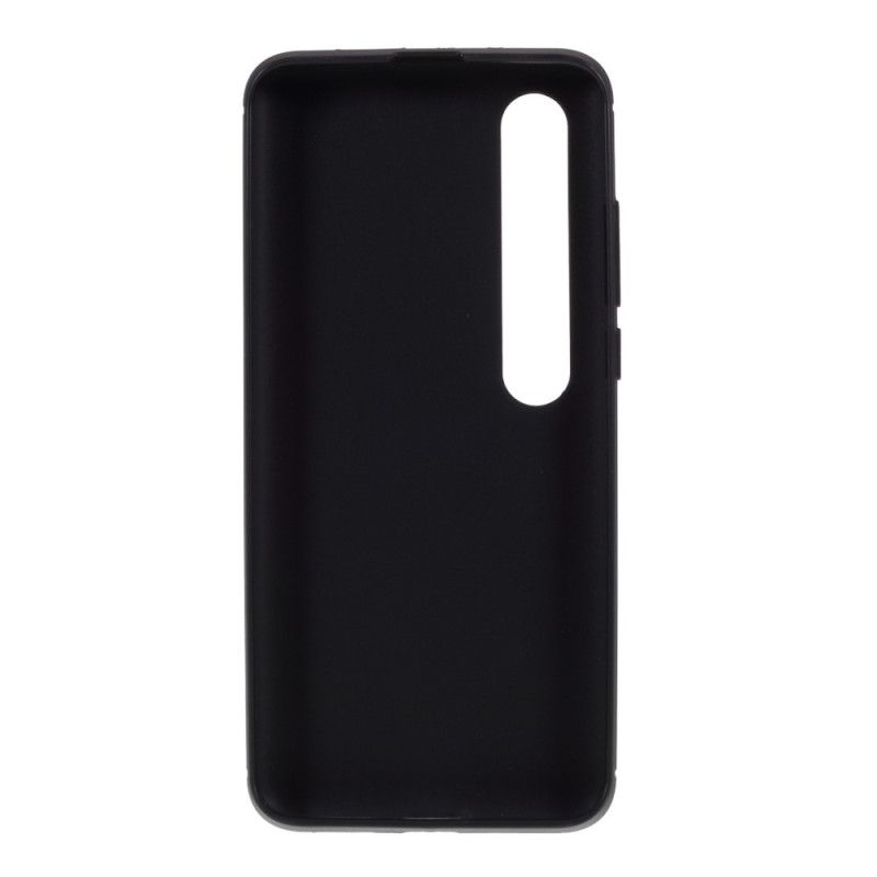Hülle Xiaomi Mi 10 / 10 Pro Schwarz Handyhülle Klassische Kohlefaser