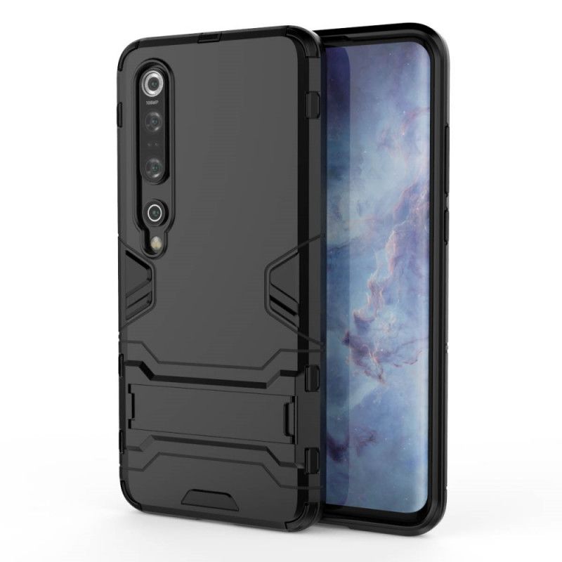 Hülle Xiaomi Mi 10 / 10 Pro Schwarz Handyhülle Pro-Resistente Ultra-Zunge