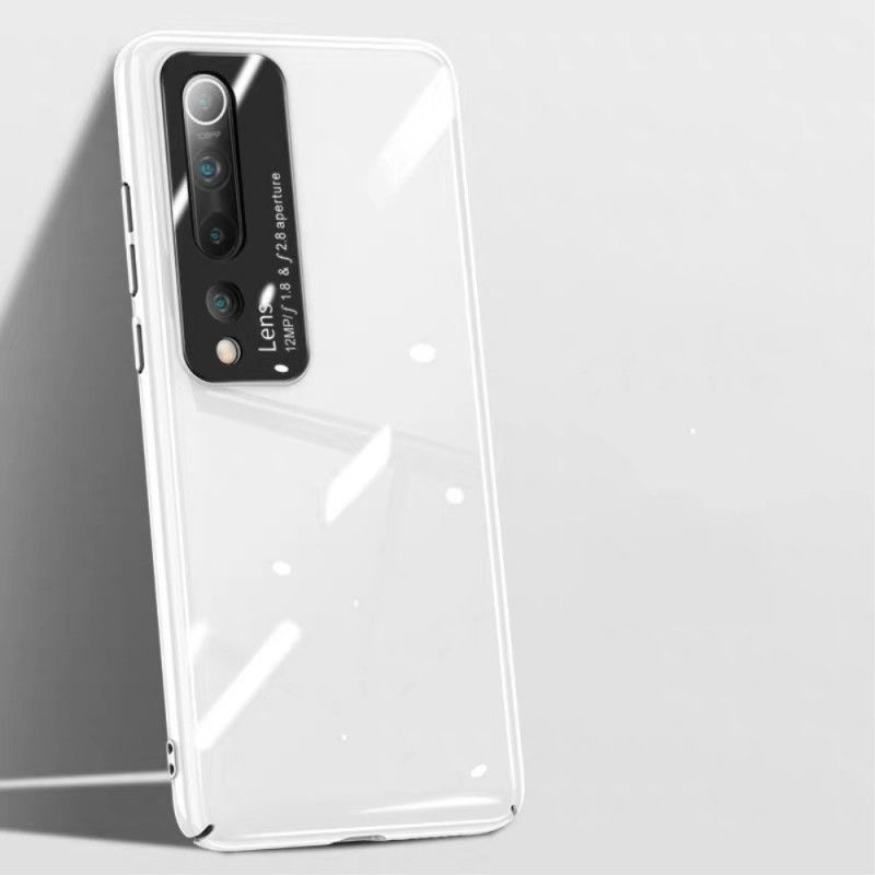 Hülle Xiaomi Mi 10 / 10 Pro Schwarz Pro Spiegeleffekt Gehärtetes Glas