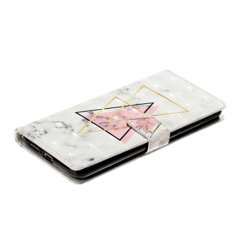 Lederhüllen Xiaomi Mi 10 / 10 Pro Heller Fleckmarmor