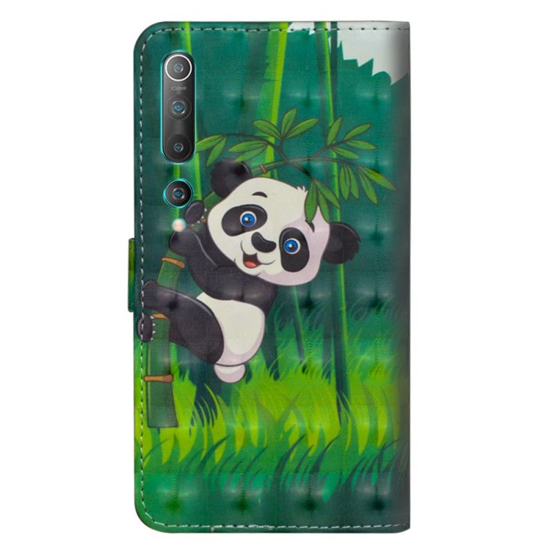 Lederhüllen Xiaomi Mi 10 / 10 Pro Panda Und Bambus