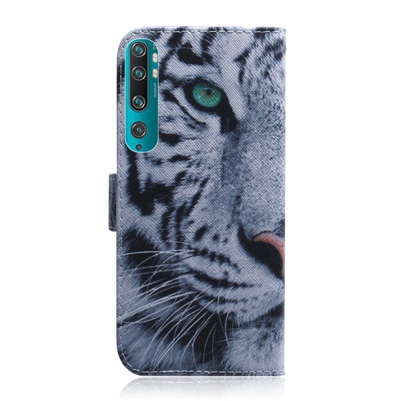 Lederhüllen Xiaomi Mi 10 / 10 Pro Tigergesicht