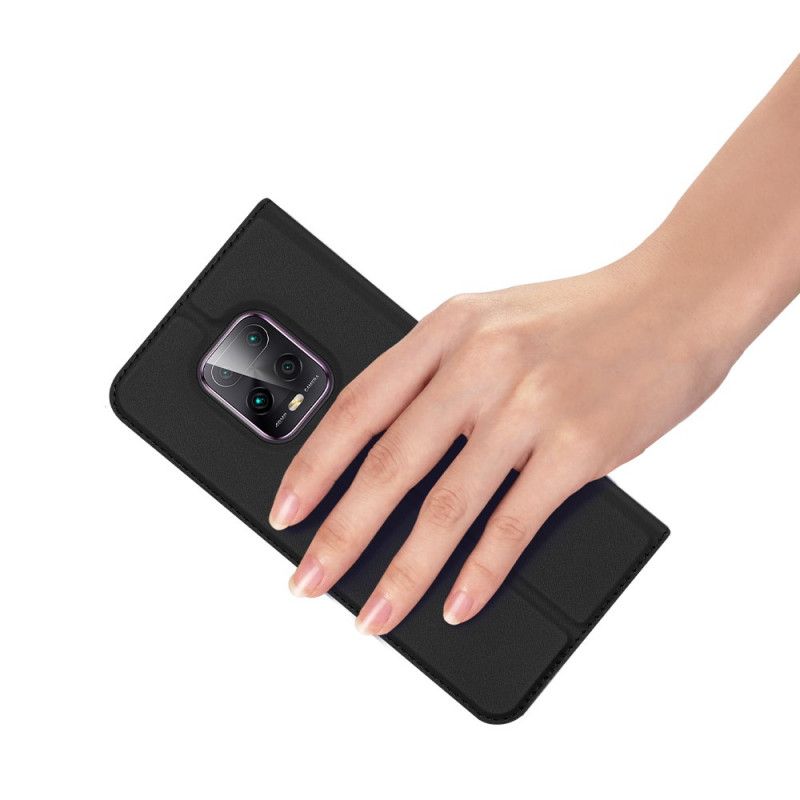 Flip Case Für Xiaomi Redmi 10X / 10X Pro Schwarz Pro-Dux-Ducis-Haut