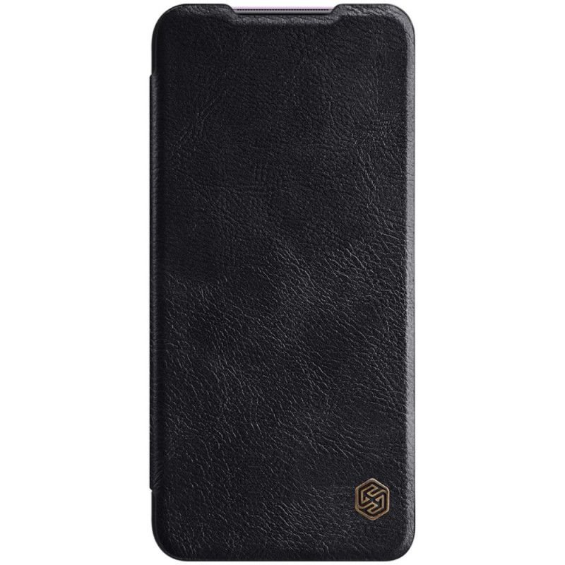 Flip Case Xiaomi Redmi 10X / 10X Pro Schwarz Nillkin-Qin-Serie