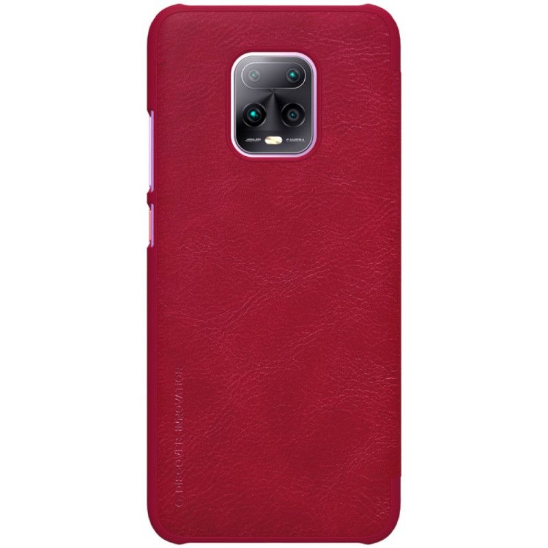 Flip Case Xiaomi Redmi 10X / 10X Pro Schwarz Nillkin-Qin-Serie