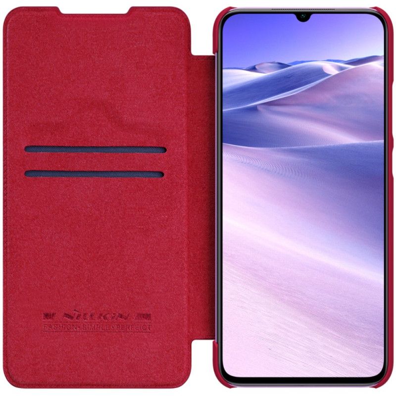 Flip Case Xiaomi Redmi 10X / 10X Pro Schwarz Nillkin-Qin-Serie