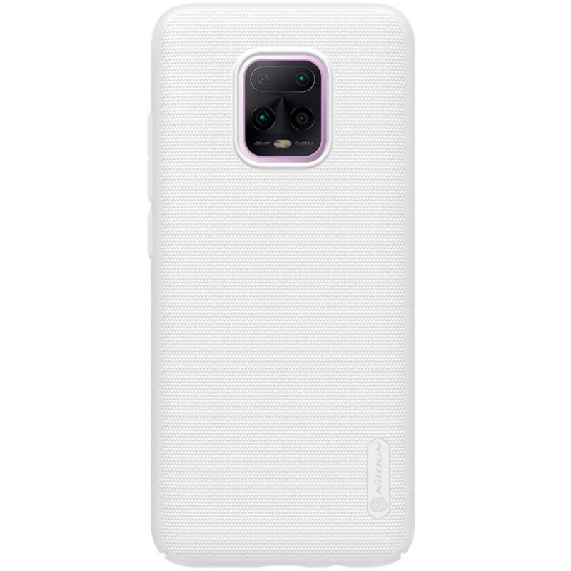 Hülle Xiaomi Redmi 10X / 10X Pro Schwarz Starrer Gefrosteter Nillkin