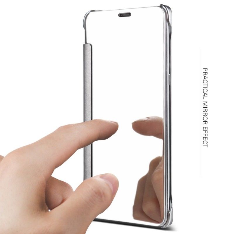 Flip Case Samsung Galaxy S8 Plus Schwarz Spiegel