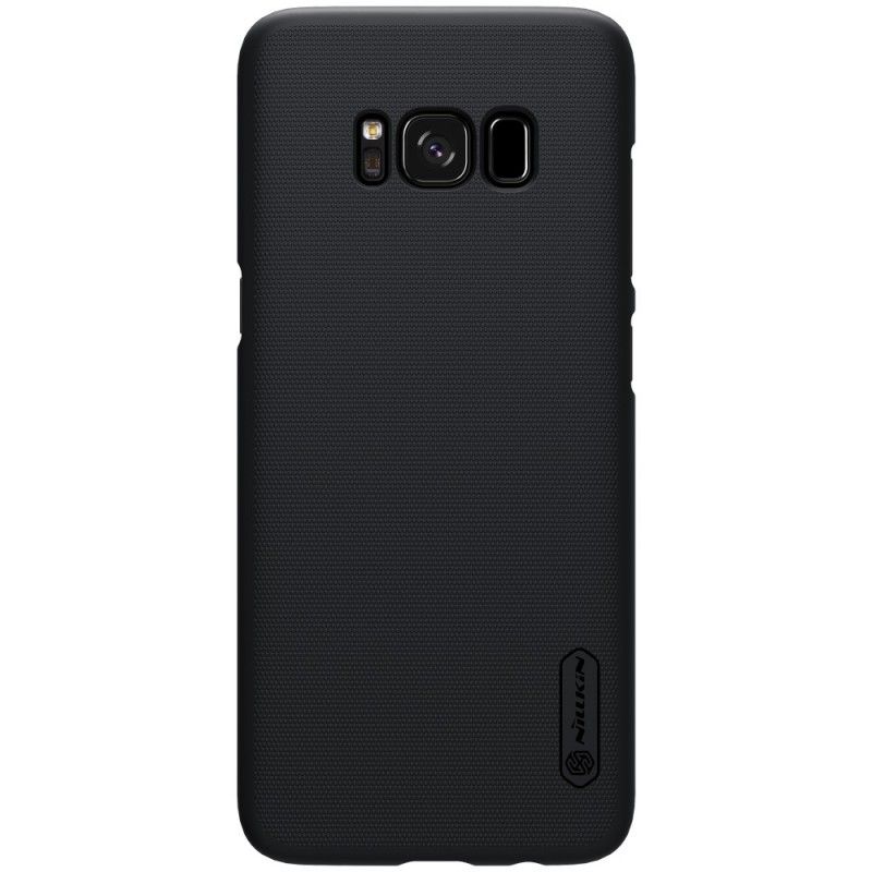 Hülle Samsung Galaxy S8 Plus Schwarz Starrer Gefrosteter Nillkin