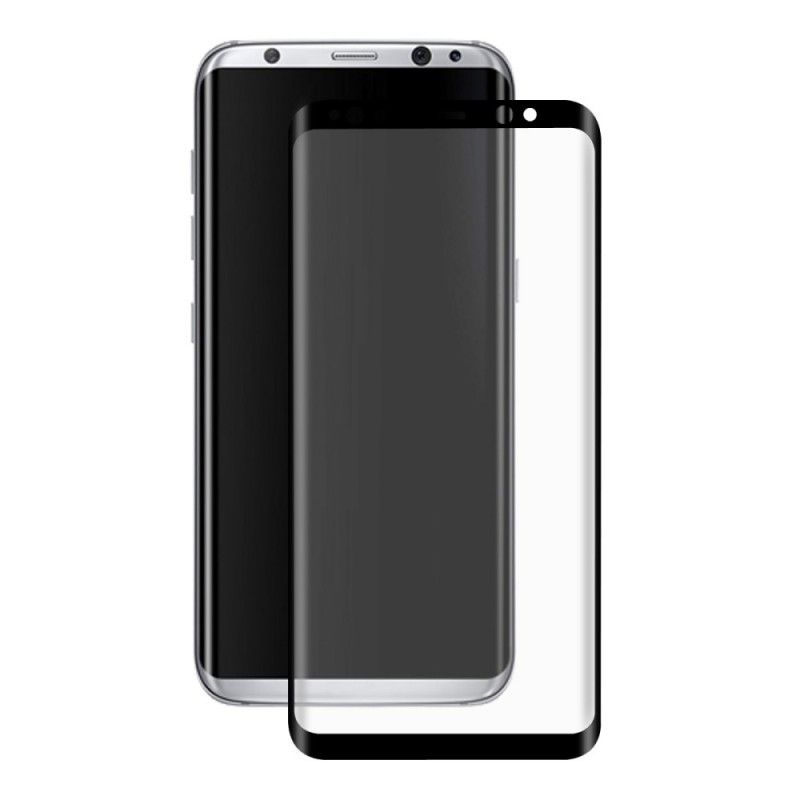Schutz Aus Gehärtetem Glas Samsung Galaxy S8 Plus Schwarz