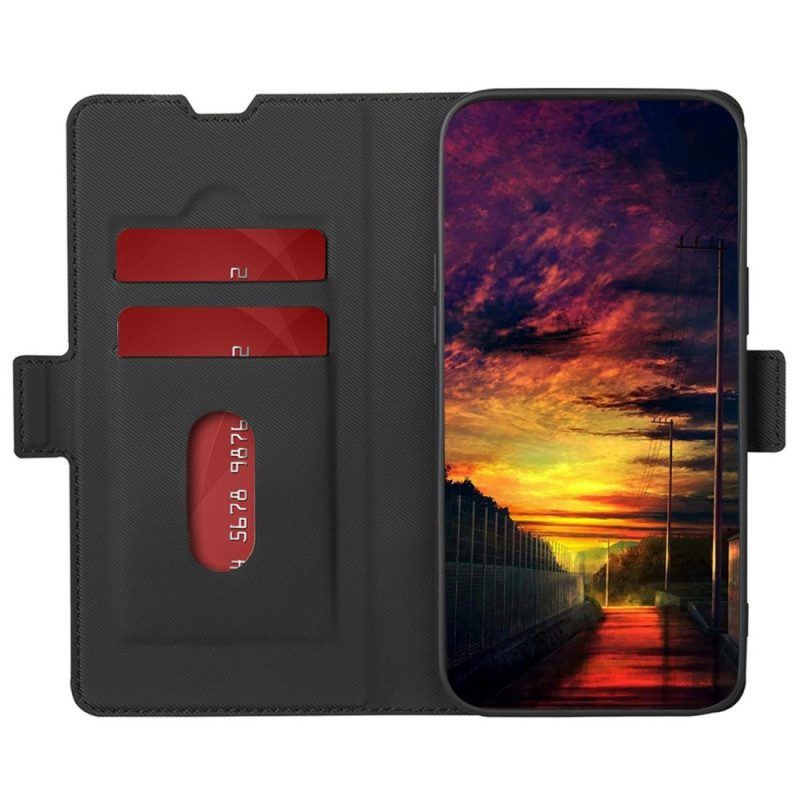 Flip Case Für Xiaomi Redmi Note 12 Pro Feine Bicolor