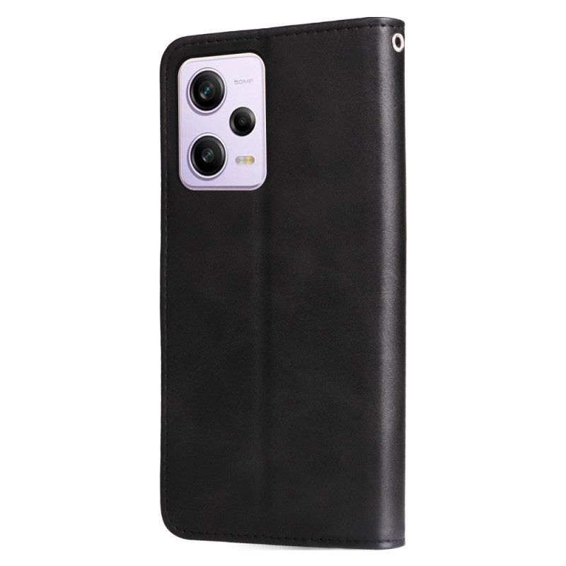 Flip Case Für Xiaomi Redmi Note 12 Pro Geldbörse
