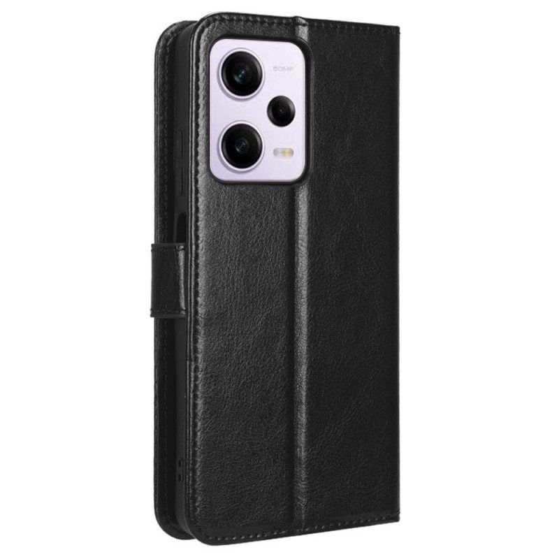 Flip Case Für Xiaomi Redmi Note 12 Pro Kunstleder