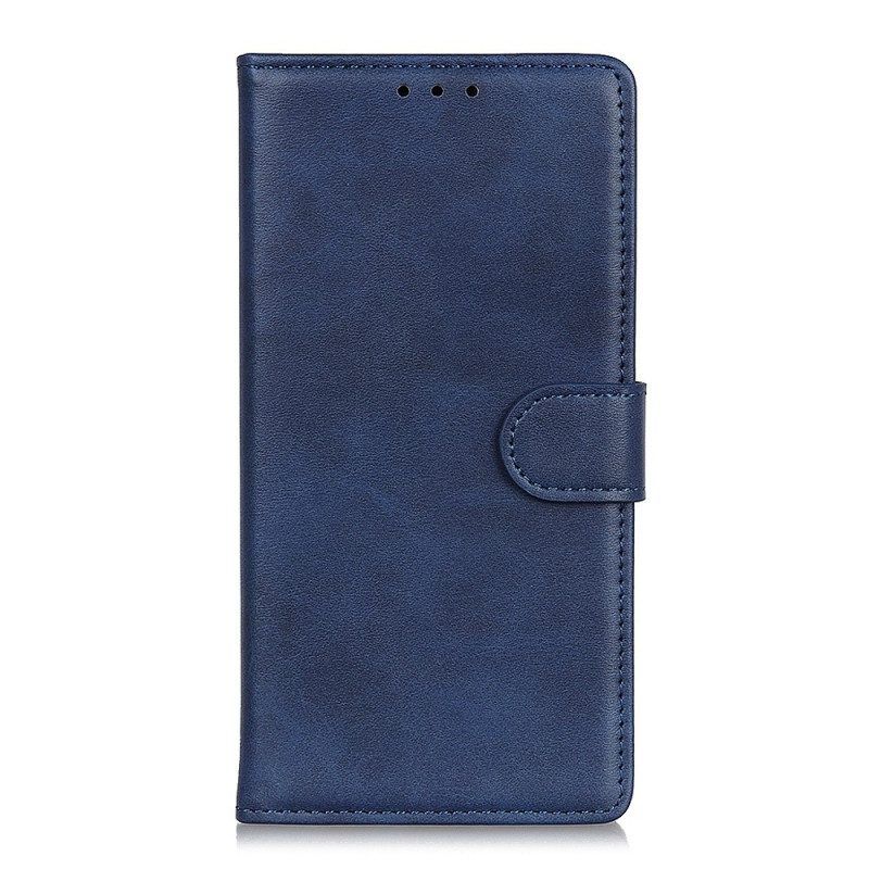 Flip Case Für Xiaomi Redmi Note 12 Pro Mattes Kunstleder